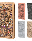 American Darling Wallet Hand Tooled Genuine Leather Women Bag Western Handbag Purse