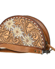 American Darling Hand Tooled Genuine Leather women bag western handbag purse