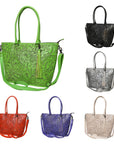 American Darling Tote Hand Tooled Genuine Leather Women Bag Western Handbag Purse