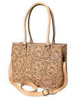 American Darling Tote Hand Tooled Genuine Leather Women Bag Western Handbag Purse