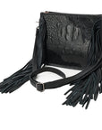 American Darling Cross Body I Crocodile Embossed Genuine Leather Women Bag Western Handbag Purse