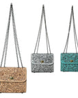 American Darling Small Crossbody Beautifully Hand Tooled  Genuine Leather women bag western handbag purse