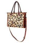 American Darling Briefcase Hair On Genuine Leather women bag western handbag purse