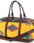 American Darling Duffel Saddle Blanket Genuine Leather Women Bag Western Handbag Purse