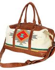 American Darling Duffel Saddle Blanket Genuine Leather Women Bag Western Handbag Purse