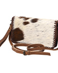American Darling ORGANISER Upcycled Wool Genuine Leather women bag western handbag purse