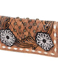 American Darling Clutch Hand Tooled Genuine Leather Women Bag Western Handbag Purse