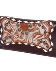 American Darling Clutch Hand Tooled Genuine Leather Women Bag Western Handbag Purse