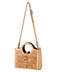 American Darling Tote Hand Tooled Genuine Leather Western Women Bag Handbag Purse | Western Tote Bag | Travel Tote Bags | College Tote Bag | Casual Tote Bag