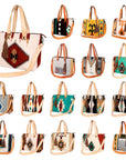American Darling Tote Saddle Blanket Genuine Leather Women Bag Western Handbag Purse