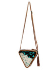 American Darling Crossbody Hand Tooled Genuine Leather Women Bag Western Handbag Purse