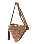 American Darling Crossbody Hand Tooled Genuine Leather Women Bag Western Handbag Purse