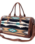 American Darling Duffel Saddle Blanket Genuine Leather Women Bag Western Handbag Purse
