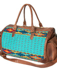 American Darling Duffel Saddle Blanket Genuine Leather Women Bag Western Handbag Purse