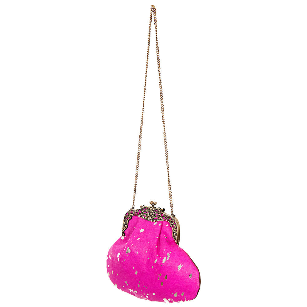 American Darling Hair On Genuine Leather Women Bag Western Handbag Purse