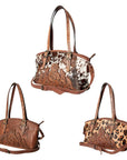 American Darling Hand Tooled Genuine Leather Women Bag Western Handbag Purse