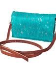 American Darling Hair On Genuine Leather Women Bag Western Handbag Purse