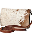 American Darling Hair On Genuine Leather Women Bag Western Handbag Purse