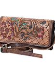 American Darling Hair On Genuine Leather Women Bag Western Handbag Purse