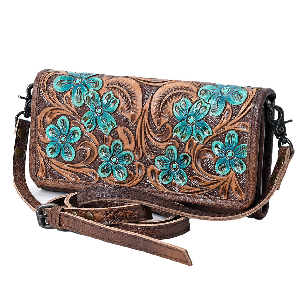 American Darling Hair On Genuine Leather Women Bag Western Handbag Purse