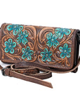 American Darling Hair On Genuine Leather Women Bag Western Handbag Purse