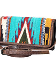 American Darling Hair On Genuine Leather Women Bag Western Handbag Purse