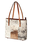American Darling Tote Hand Tooled Hair-On Genuine Leather Western Women Bag Handbag Purse | Travel Bags College Casual