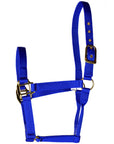 Hilason Western Horse Premium Nylon  Rolled Throat Strap Halter
