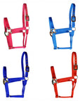 Hilason Western Horse Premium Nylon  Rolled Throat Strap Halter
