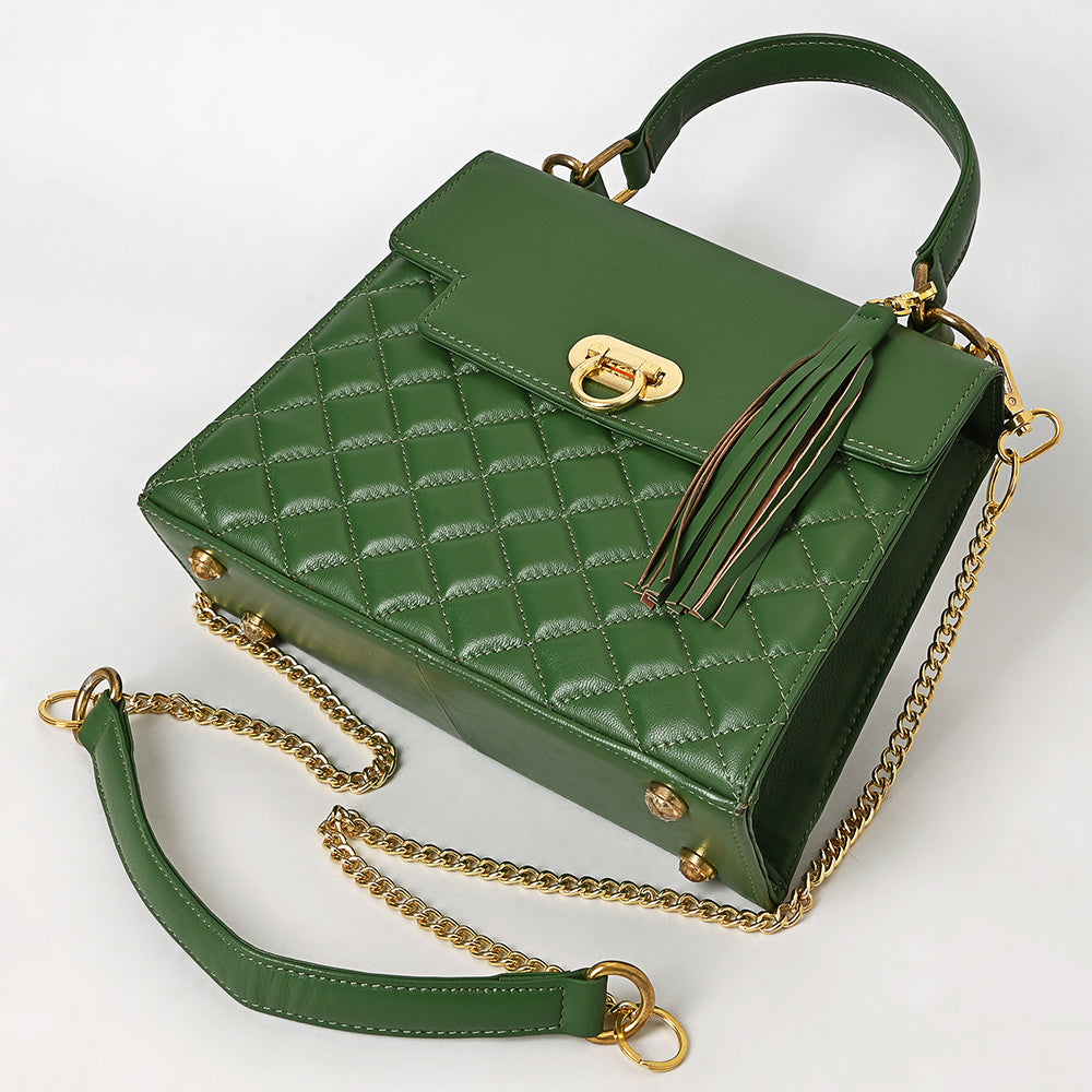 Never Mind Western Cross Body Genuine Leather Handbag Purse Wallet Bag For Women Girls