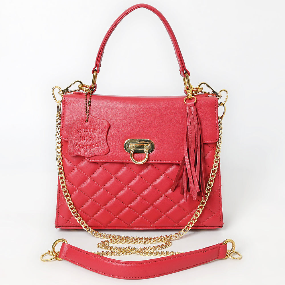 Never Mind Western Cross Body Genuine Leather Handbag Purse Wallet Bag For Women Girls