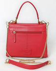 Never Mind Western Cross Body Genuine Leather Handbag Purse Wallet Bag For Women Girls