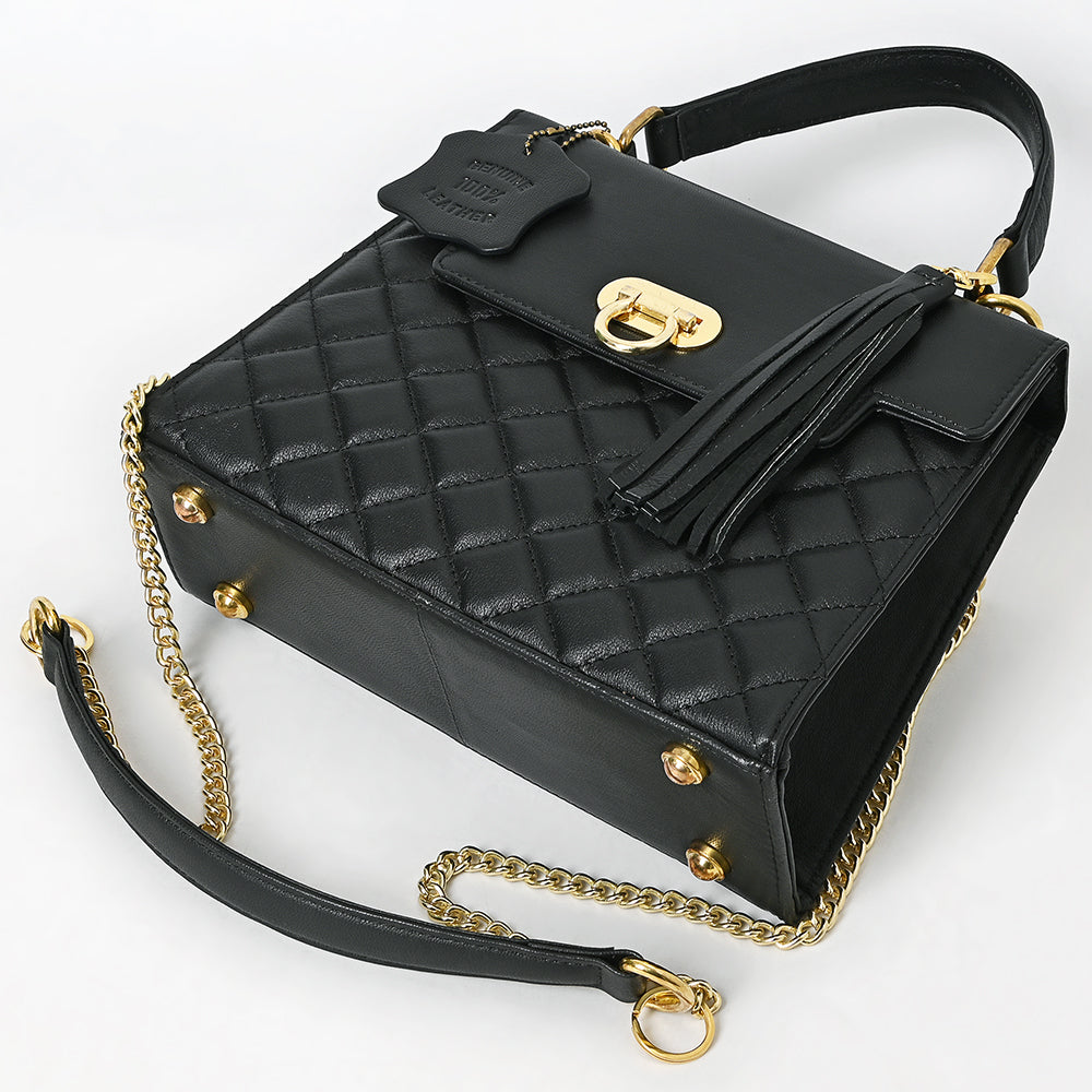 Never Mind Western Cross Body Genuine Leather Handbag Purse Wallet Bag For Women Girls
