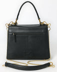 Never Mind Western Cross Body Genuine Leather Handbag Purse Wallet Bag For Women Girls