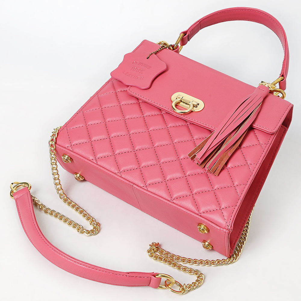 Never Mind Western Cross Body Genuine Leather Handbag Purse Wallet Bag For Women Girls