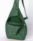 Never Mind  Sling Genuine Leather Women Bag Western Handbag Purse