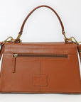 Never Mind Western Cross Body Genuine Leather Handbag Purse Wallet Bag For Women Girls