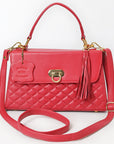 Never Mind Western Cross Body Genuine Leather Handbag Purse Wallet Bag For Women Girls