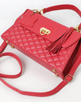 Never Mind Western Cross Body Genuine Leather Handbag Purse Wallet Bag For Women Girls