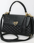 Never Mind Western Cross Body Genuine Leather Handbag Purse Wallet Bag For Women Girls