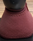 Hilason Western Horse No Turn Bell Boots Leg Protection Durable Brown Medium