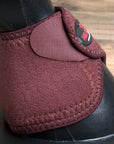 Hilason Western Horse No Turn Bell Boots Leg Protection Durable Brown Medium