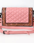 American Darling Crossbody Hand Tooled Genuine Leather Women Bag Western Handbag Purse
