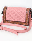 American Darling Crossbody Hand Tooled Genuine Leather Women Bag Western Handbag Purse