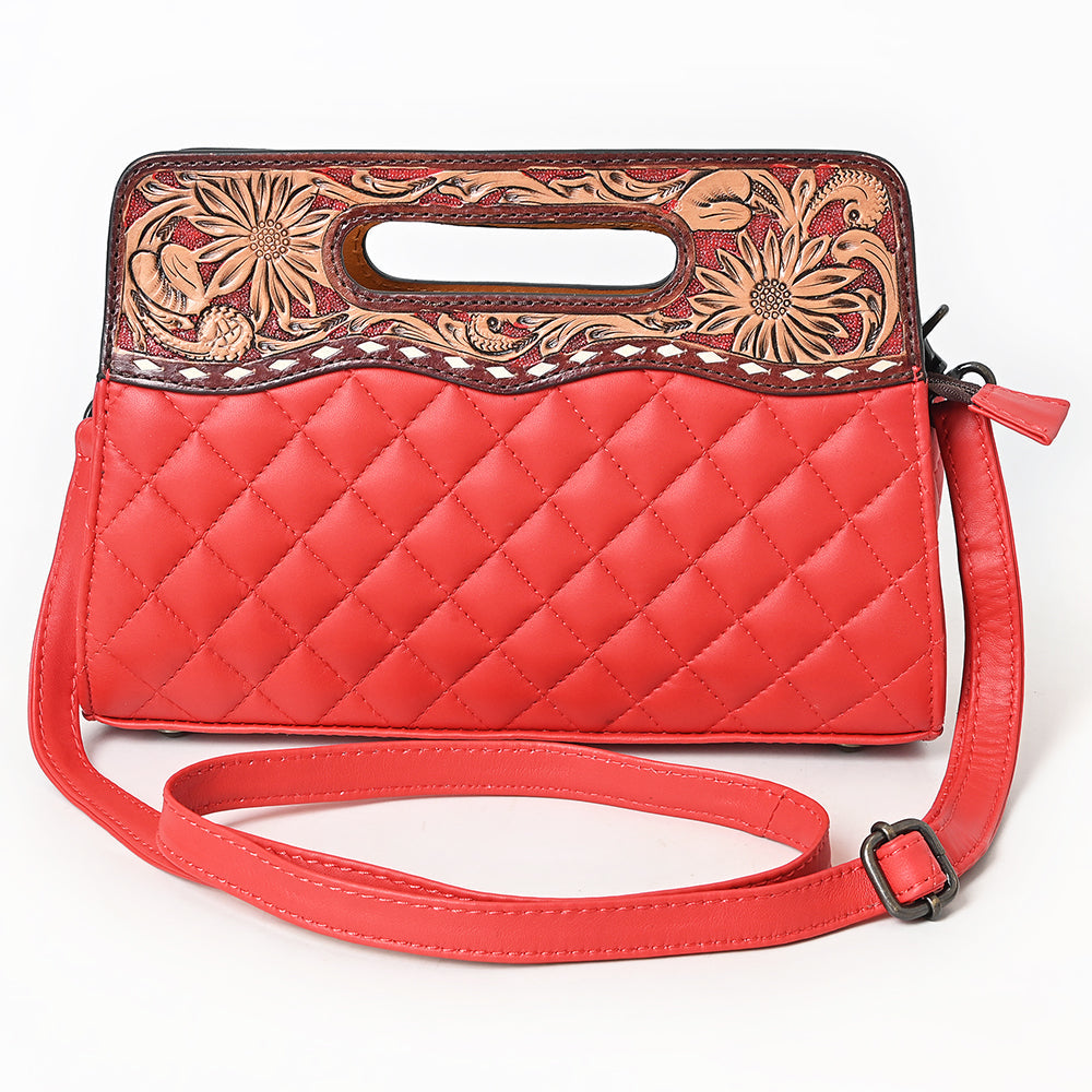 American Darling Clutch Hand Tooled Genuine Leather women bag western Bag