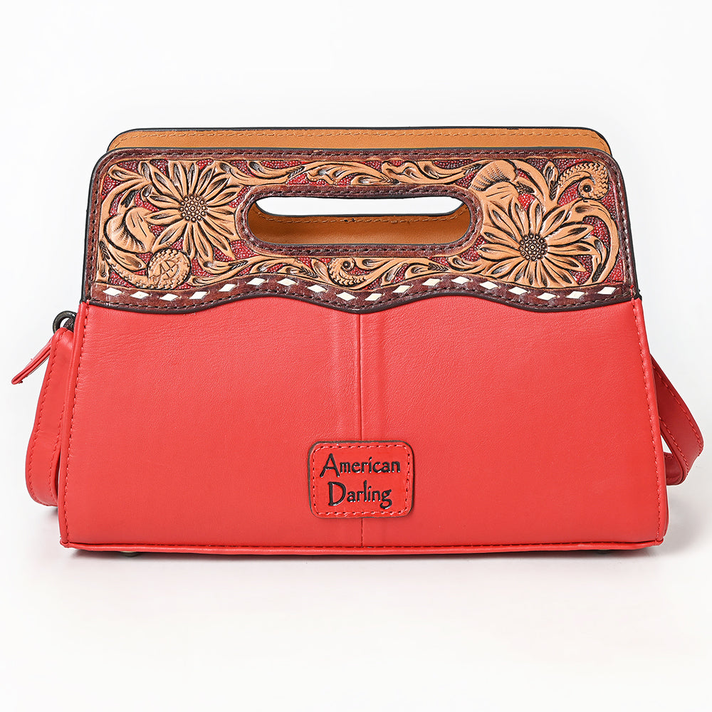 American Darling Clutch Hand Tooled Genuine Leather women bag western Bag