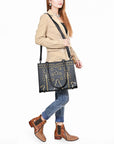 American Darling Tote Beautifully full grain Genuine Leather women handbag