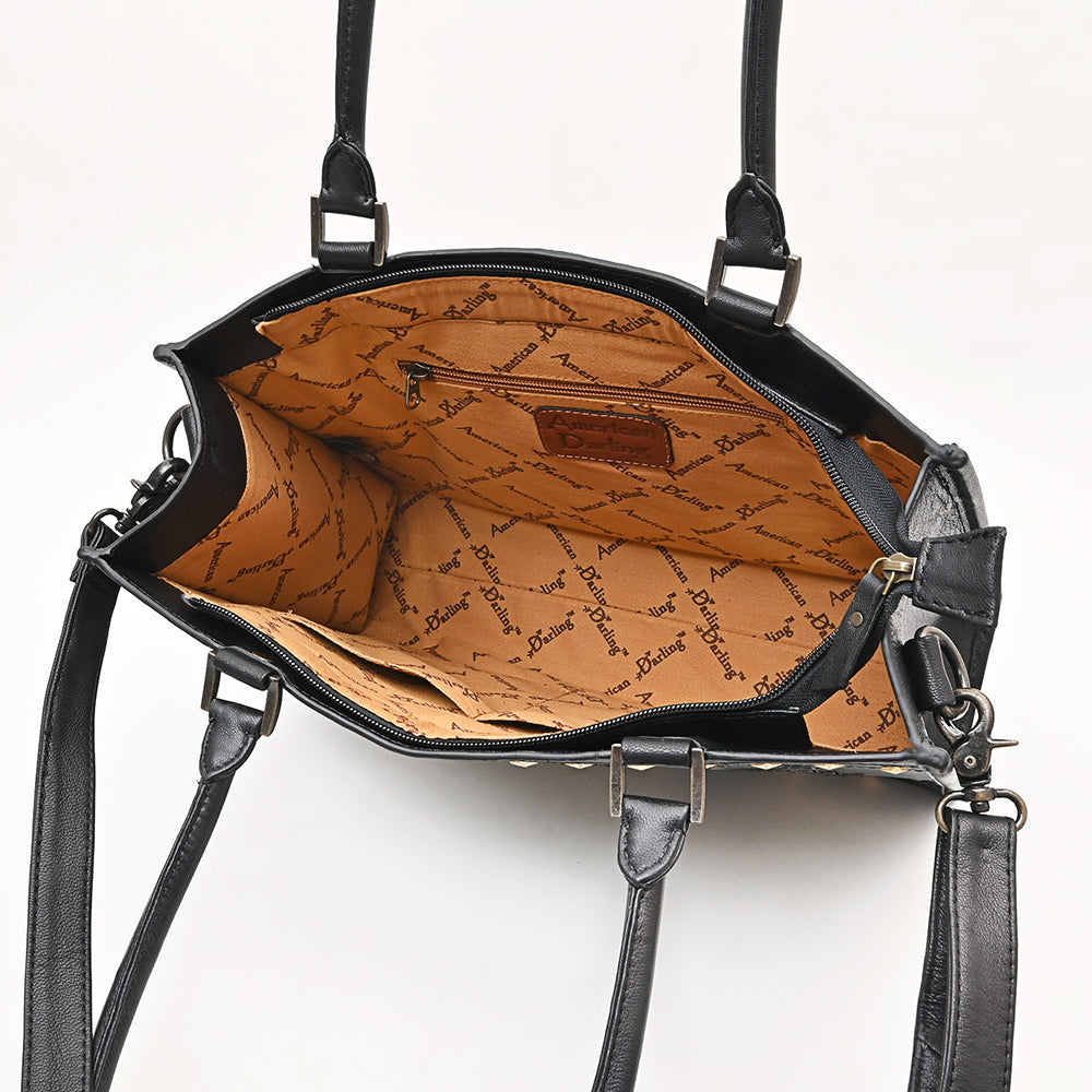 American Darling Tote Beautifully full grain Genuine Leather women handbag
