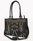 American Darling Tote Beautifully full grain Genuine Leather women handbag