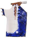 HILASON Western Horse Bull Riding Safety Leather Protective Vest & Rodeo Chaps Combo